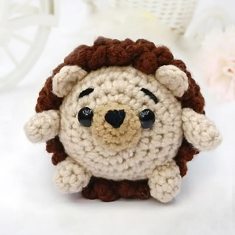 Crochet Animal Toys Starter Kit With Yarn And Hooks