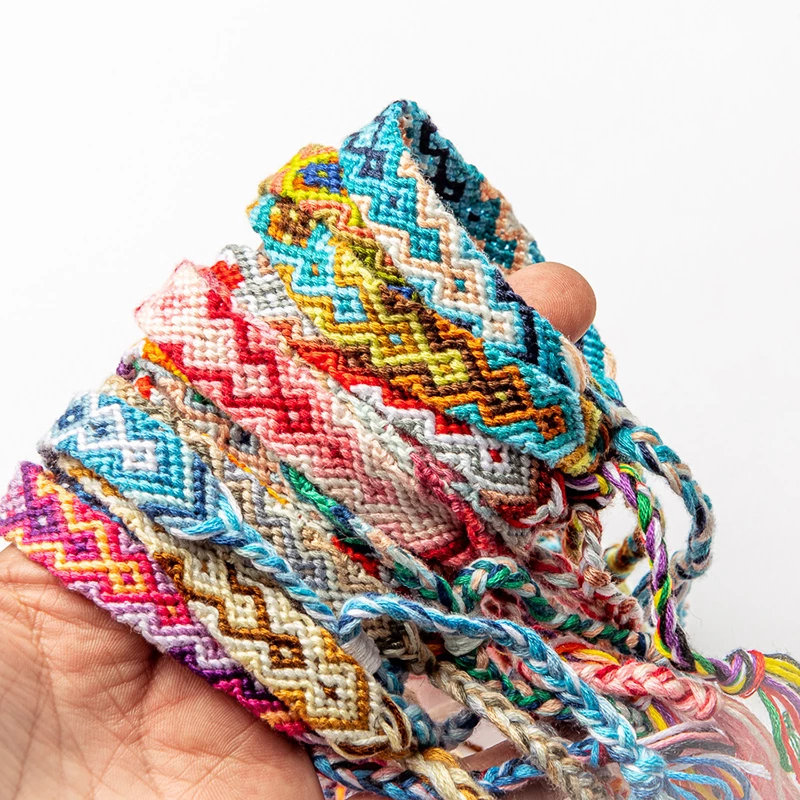 Bright Colored Thread For DIY Crocheting Knitting Kit