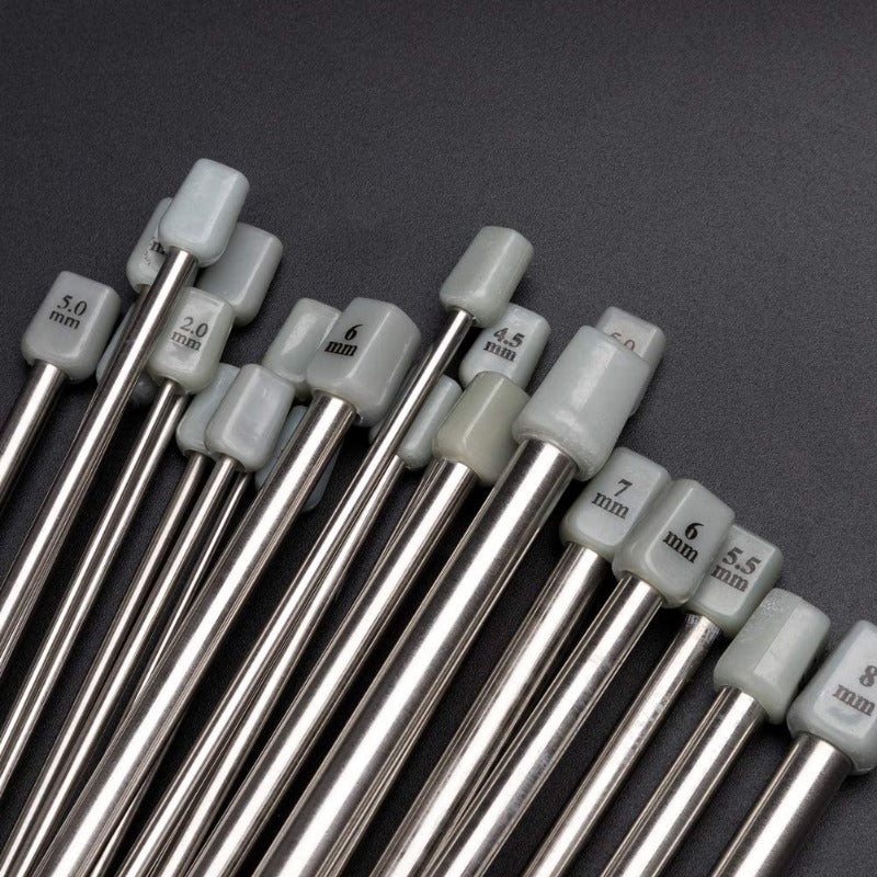 Stainless Steel Sweater Needles Set