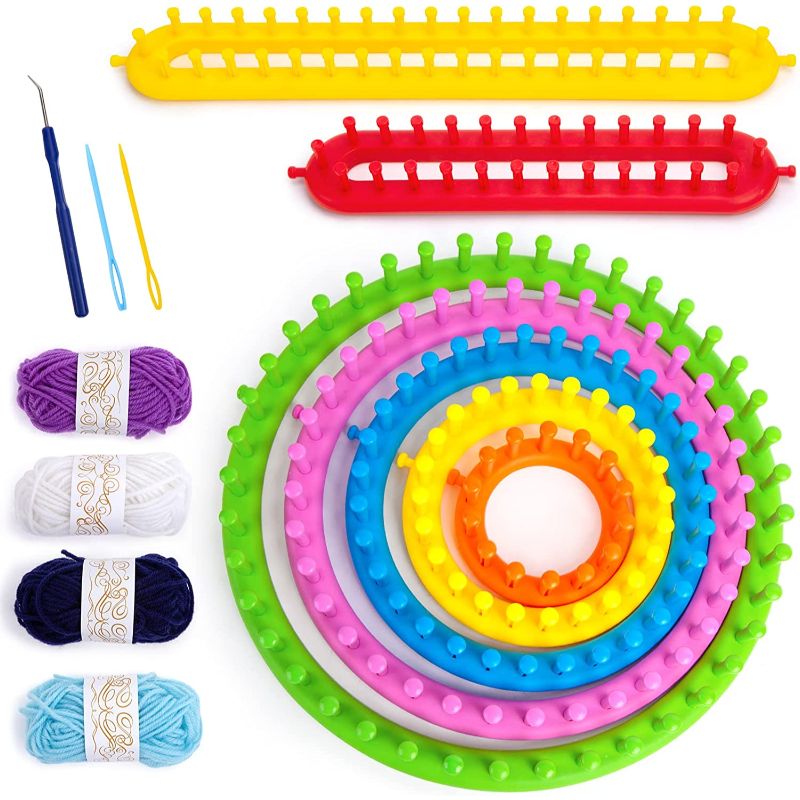 Round Knitting Loom Set Circular Loom Set