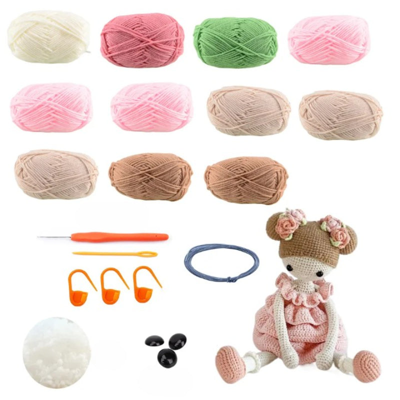 Craft Toy With Yarn Crocheting Kits