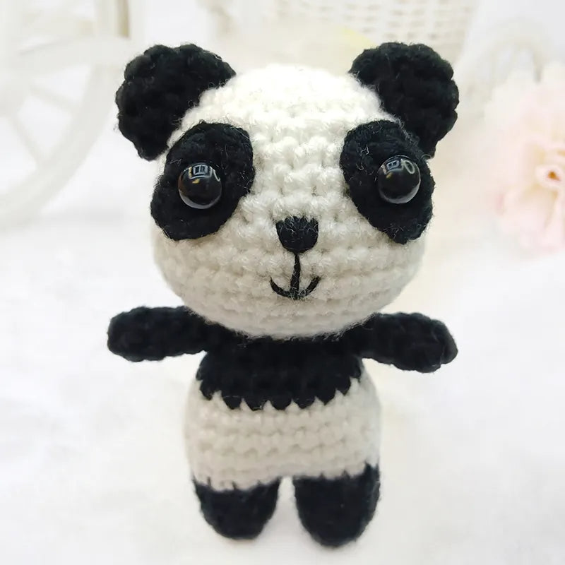 Crochet Animal Toys Starter Kit With Yarn And Hooks