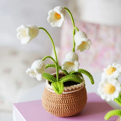 Flower Crochet And Knitting Kit