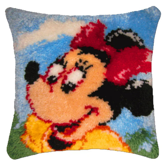 Minnie Mouse Printed Pillow