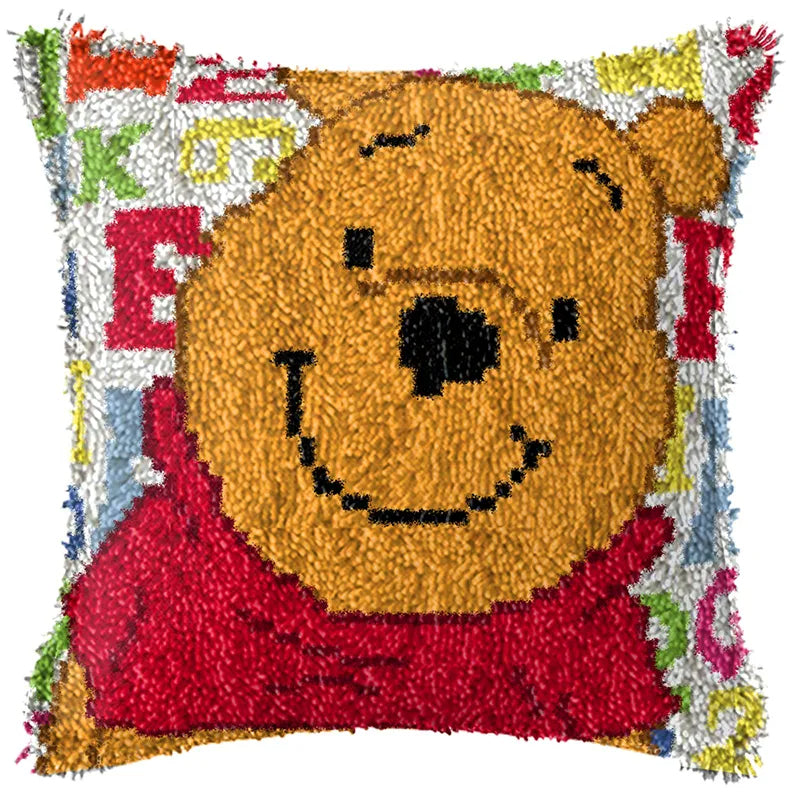 Pooh Printed Cushion