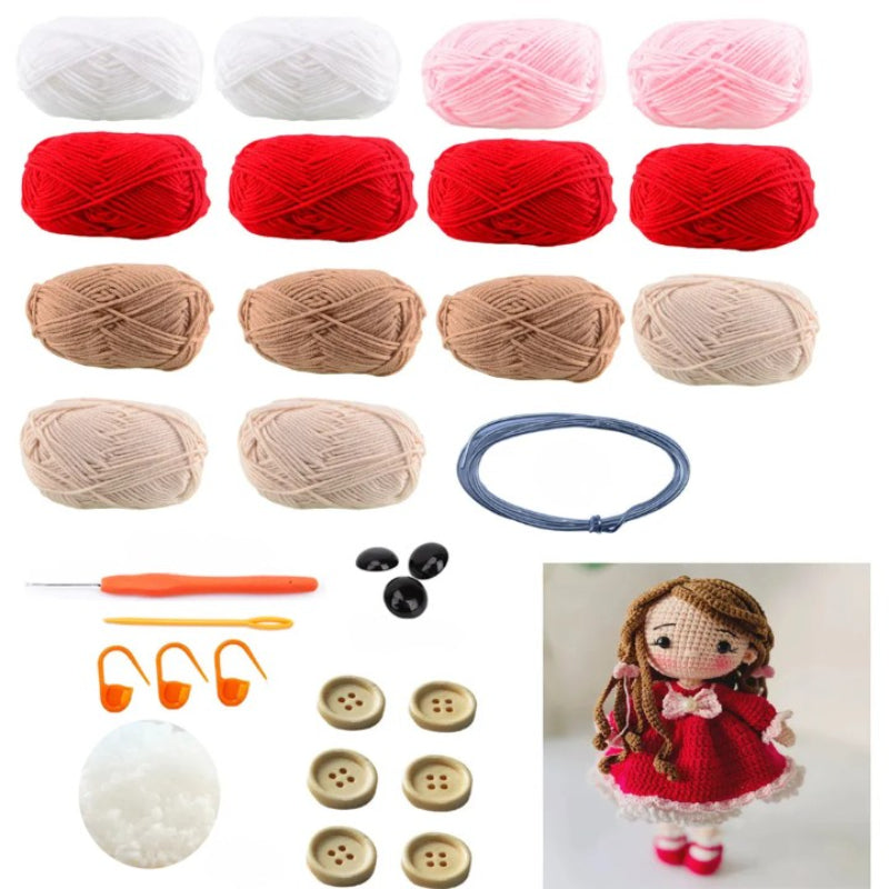 Toy Doll Crocheting Kits