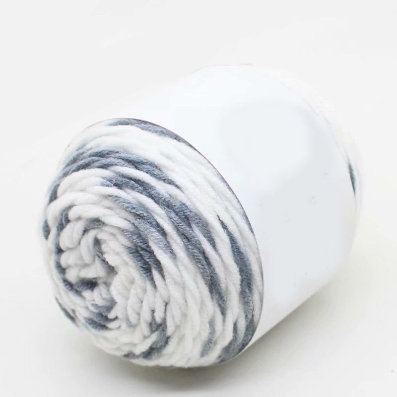 Rainbow Color Woolen Yarn For DIY Sweater Knitting