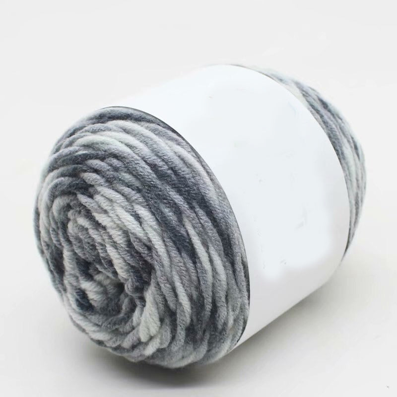 Rainbow Color Woolen Yarn For DIY Sweater Knitting