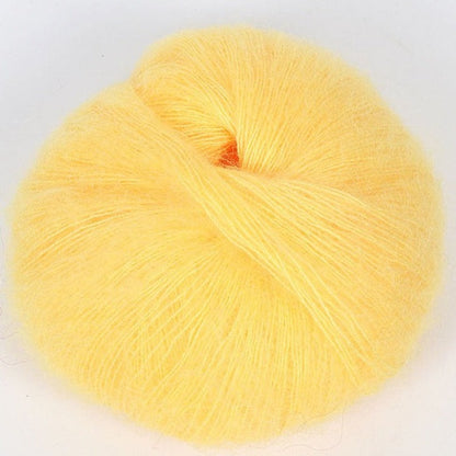 Soft And Thin Mohair Yarn For DIY Crocheting And Knitting