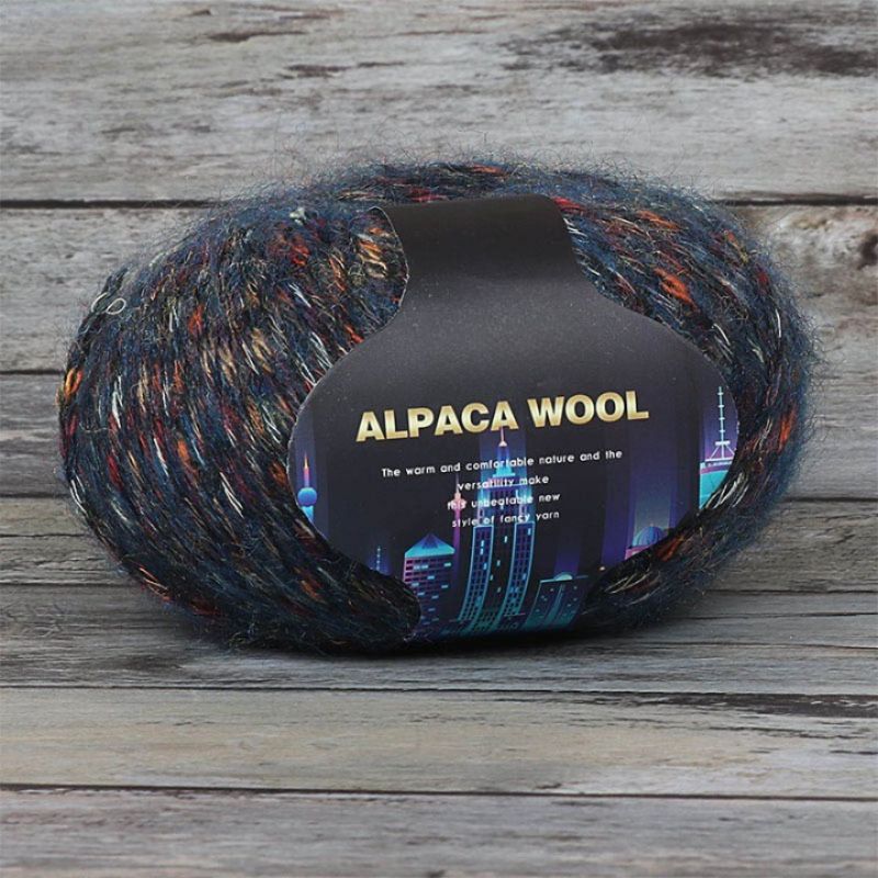 Alpaca Colorful Velvet Soft Wool Yarn