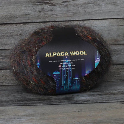 Alpaca Colorful Velvet Soft Wool Yarn