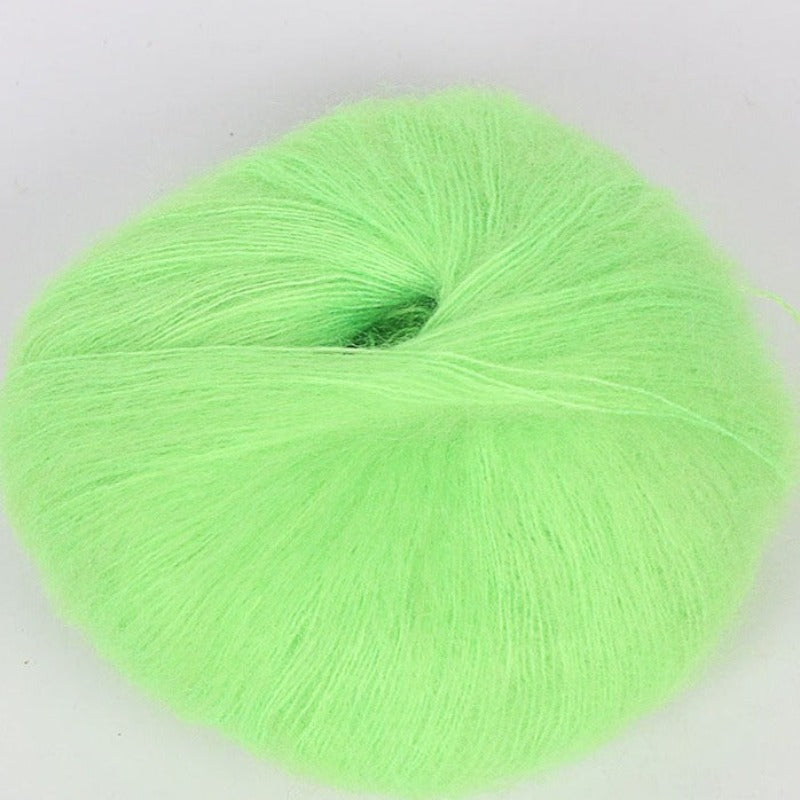 Soft And Thin Mohair Yarn For DIY Crocheting And Knitting