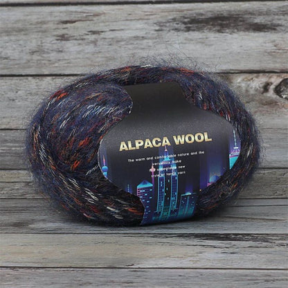 Alpaca Colorful Velvet Soft Wool Yarn