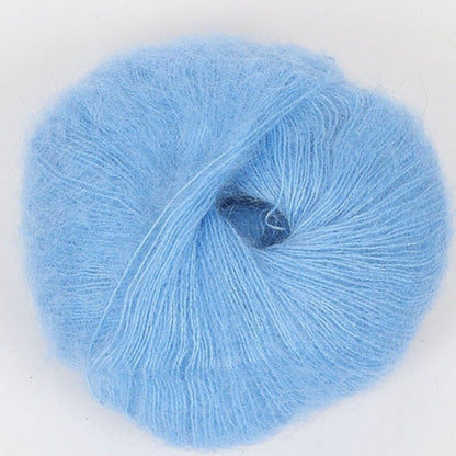 Soft And Thin Mohair Yarn For DIY Crocheting And Knitting