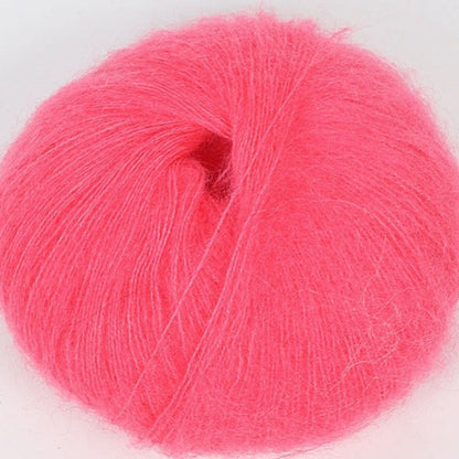 Soft And Thin Mohair Yarn For DIY Crocheting And Knitting