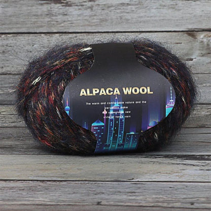 Alpaca Colorful Velvet Soft Wool Yarn