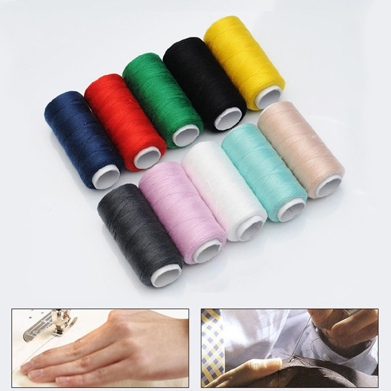 10 Colors Sewing Machine Threads
