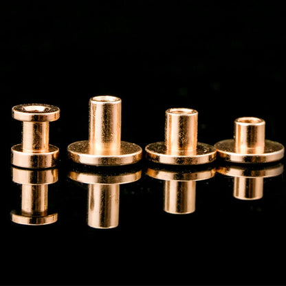 Vintage Copper Screw Rivet Buttons For Cloths