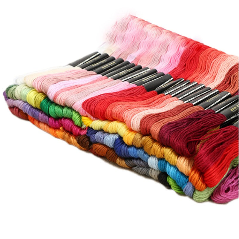Multicolor Polyester Threads For DIY Craft & Knitting