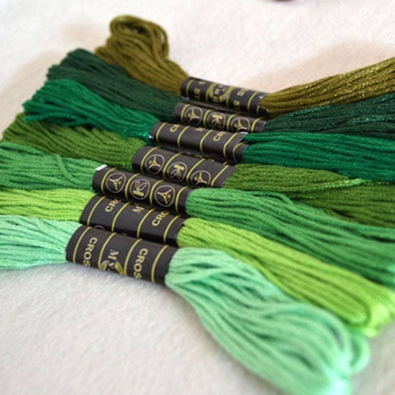 Multicolor Polyester Threads For DIY Craft & Knitting