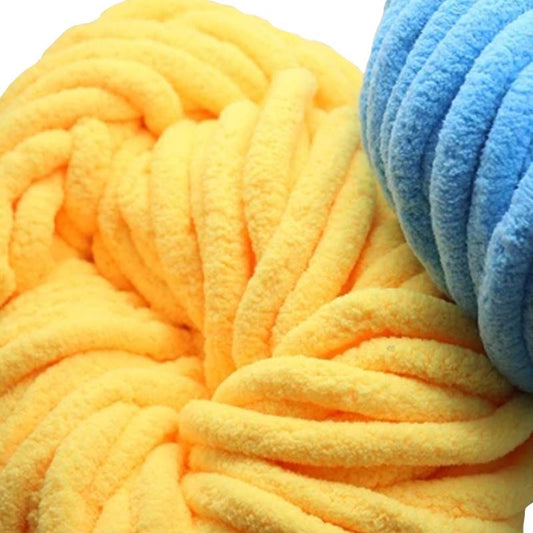 Plain Color Thick Milk Cotton Yarn For DIY Knitting