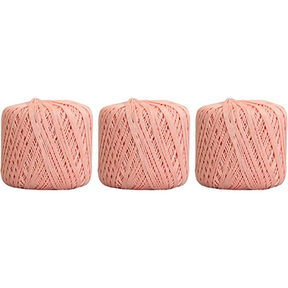 3 Pairs Of Cotton Crochet Thread