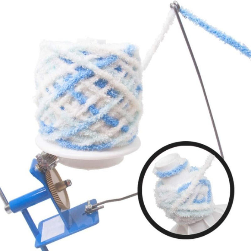 Large Jumbo Metal Yarn Ball Winder