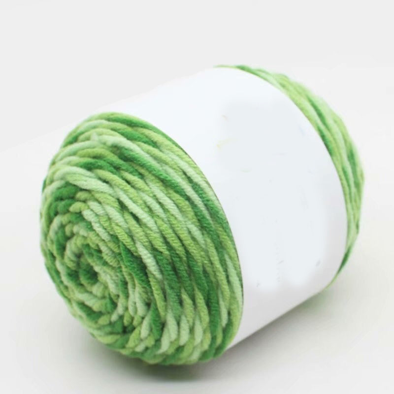 Rainbow Color Woolen Yarn For DIY Sweater Knitting