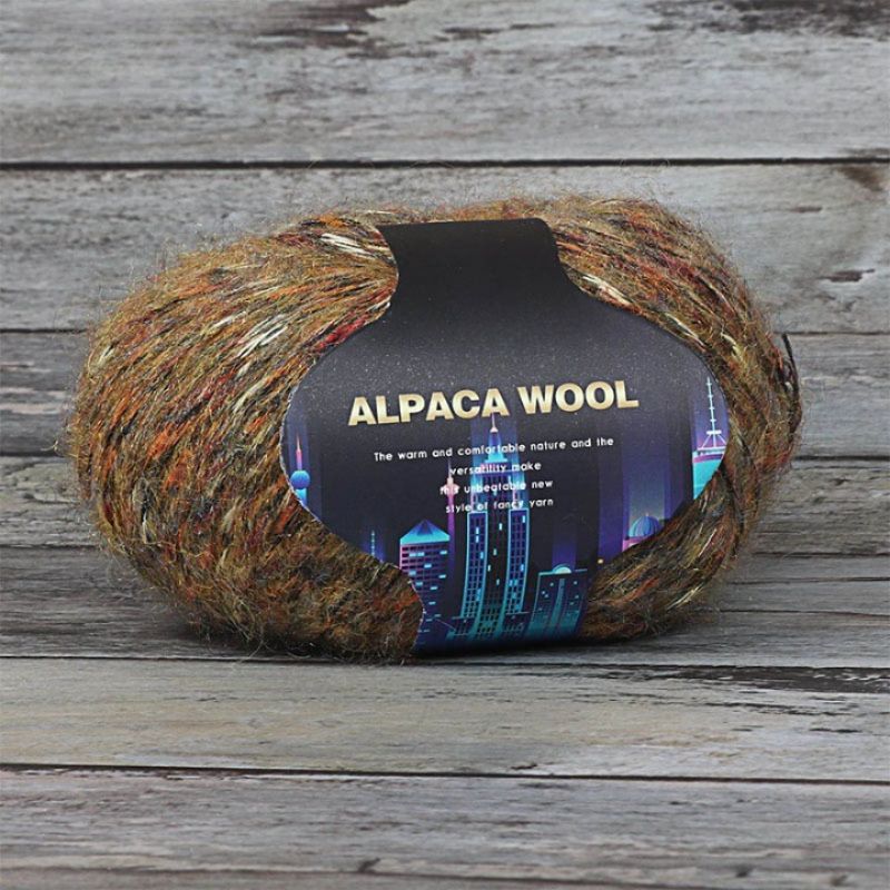 Alpaca Colorful Velvet Soft Wool Yarn