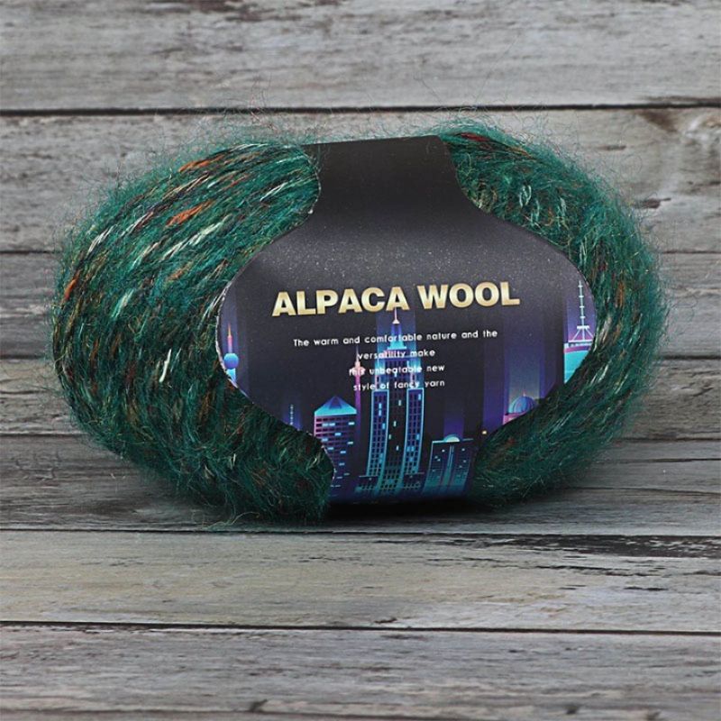 Alpaca Colorful Velvet Soft Wool Yarn