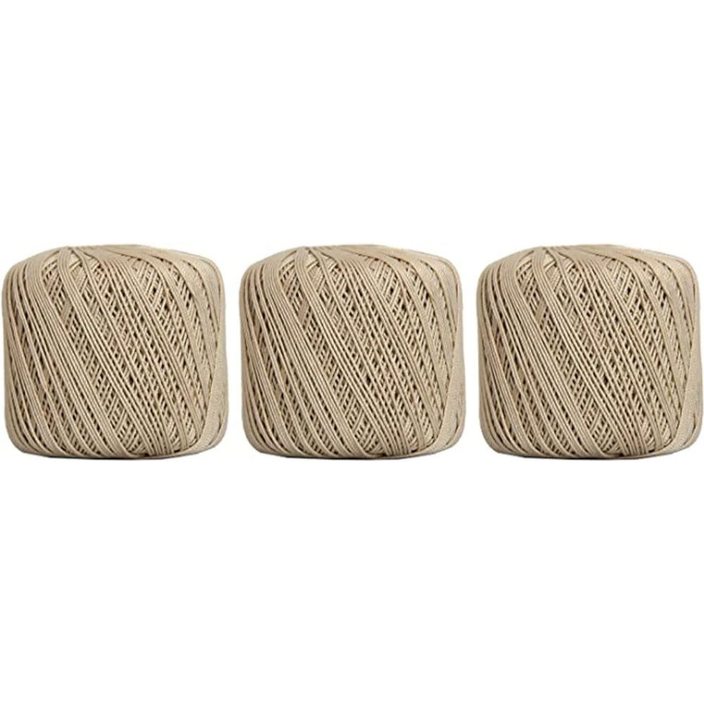 Cotton Crochet Thread 3 Pieces