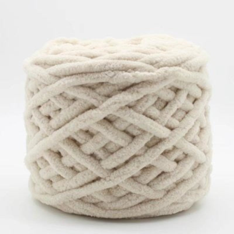 Plain Color Thick Milk Cotton Yarn For DIY Knitting