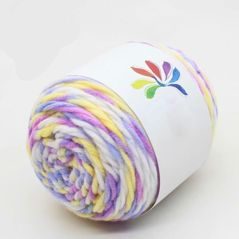 Double Color Woolen Yarn For DIY Sweater Knitting