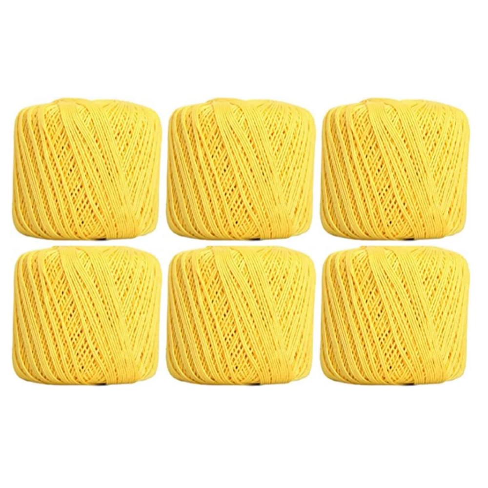 Cotton Crochet Thread 6 Pair