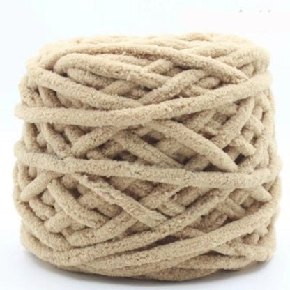 Plain Color Thick Milk Cotton Yarn For DIY Knitting