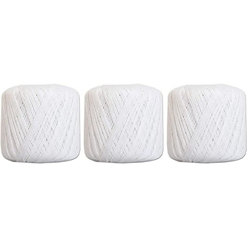 Cotton Crochet Thread 3 Pieces