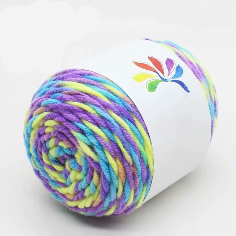 Double Color Woolen Yarn For DIY Sweater Knitting