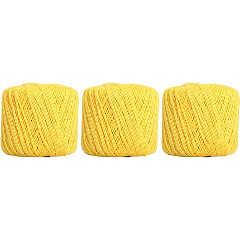 Cotton Crochet Thread 3 Pieces