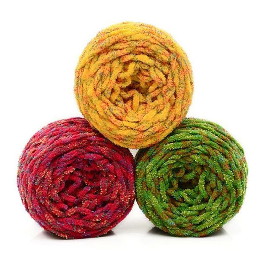 Colorful Cotton ICE Yarn For DIY Craft & Knitting