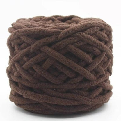 Plain Color Thick Milk Cotton Yarn For DIY Knitting
