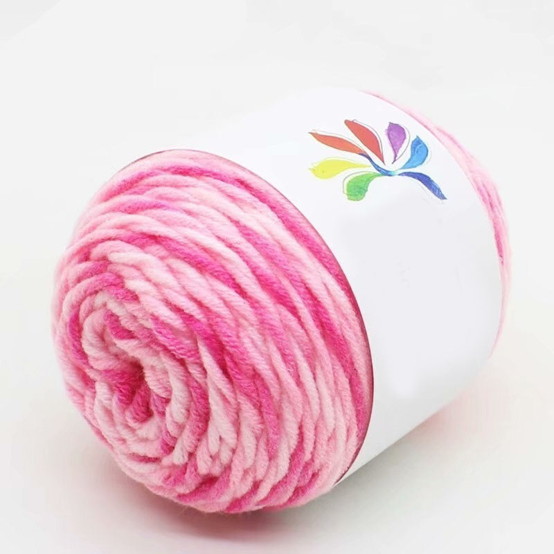 Double Color Woolen Yarn For DIY Sweater Knitting