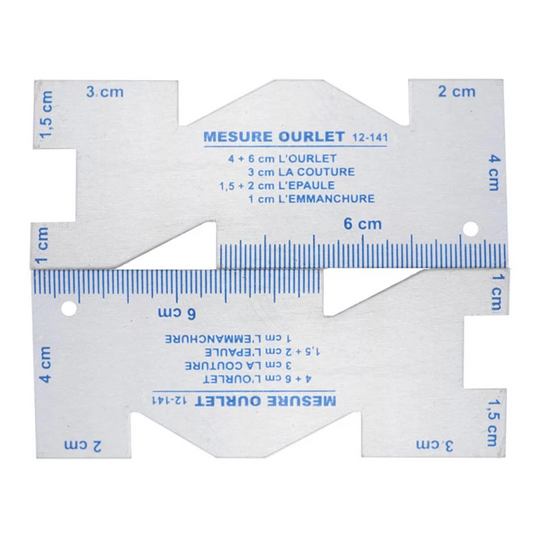 Metal Quilting Ruler DIY Sewing Kit