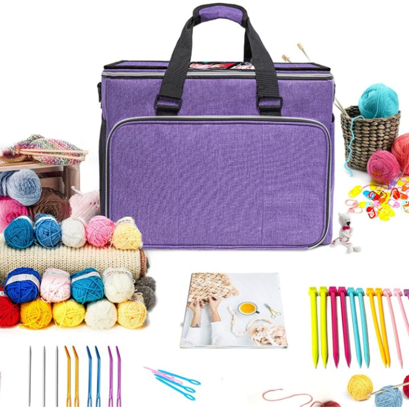 Large Yarn Storage Organizer Crochet Bags And Totes