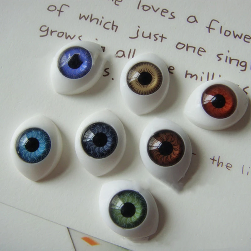 20Pcs Plastic Resin Doll Eyes For DIY Kit