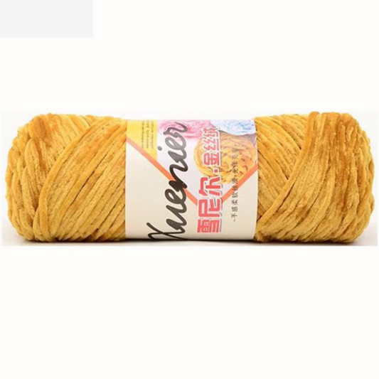 Velvet Knitting And Sewing Yarn Thread DIY Crocheting Kit