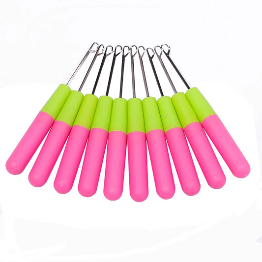 2Pcs Knitting Needle Hooks DIY Crochet Kit