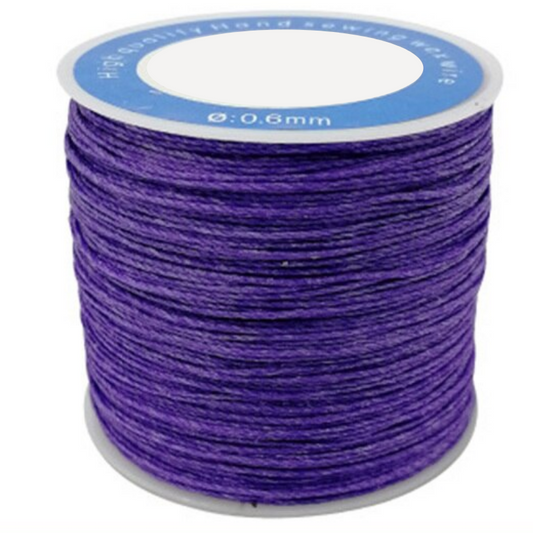 Round Waxed Thread Yarn For Knitting And Crochet