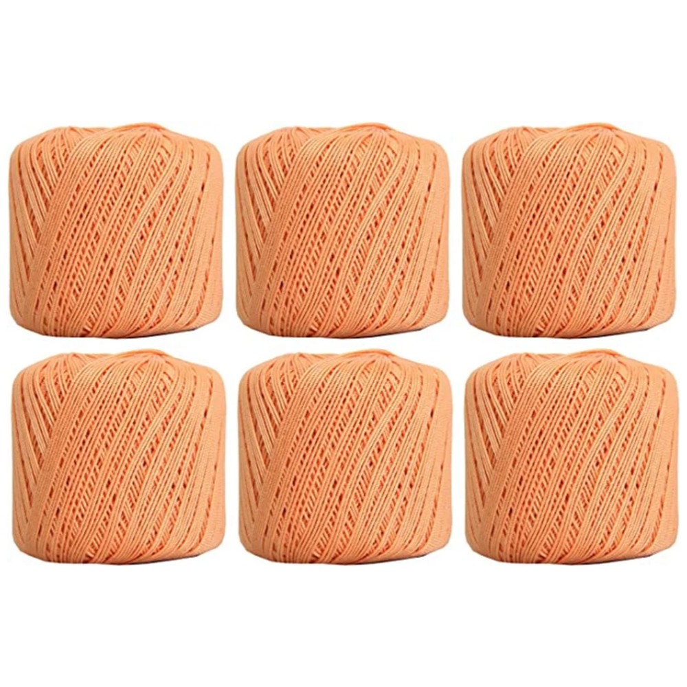 6 Pieces Of Cotton Crochet Thread