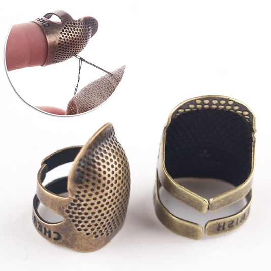 Metal Finger Protector Ring For Knitting And Crochet