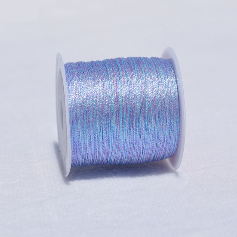 Braided Colorful Knitting Yarn Thread DIY Kit